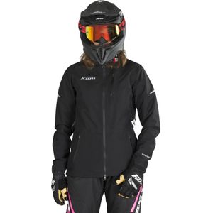 Motorjas Dames Klim Alpine Parka Zwart