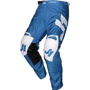 Crossbroek Just1 J-Force Terra Blauw-Wit