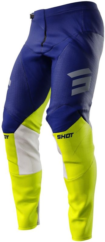 Shot - Contact Indy - Crossbroek - Zwart - 450g Ultralicht, Voorgevormd Model, Slijtvast, Hittebestendig Paneel