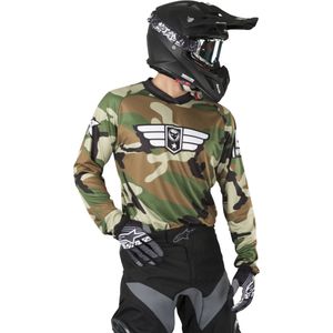 Gepersonaliseerde Crosstrui 24MX MX3 WOOD CAMO