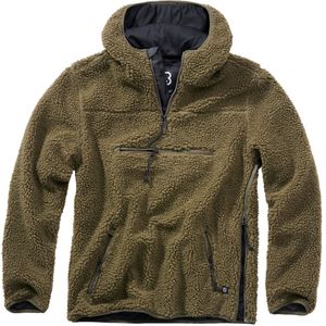 Trui Brandit Teddyfleece Worker Olijf