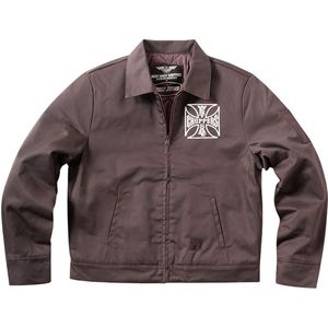 West Coast Choppers - Og Lined Workjacket - Zwart - Polyester/Katoen - Gevoerd