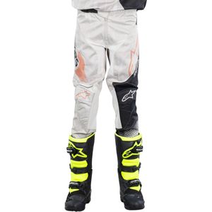 Alpinestars Racer Factory Kid's Crossbroek Grijs-Zwart-Roest