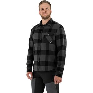 Houthakkershemd FXR Timber Houtskoolgrijs-Zwart