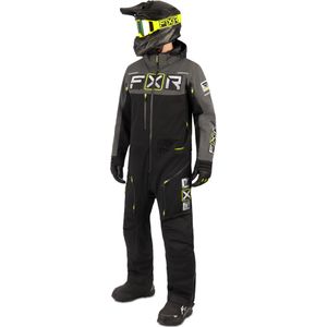 Sneeuwpak FXR Maverick F.A.S.T. Geïsoleerd Zwart-Houtskool-Hi Vis