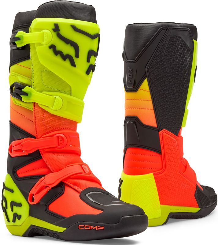 FOX - Comp - Crosslaarzen - Zwart