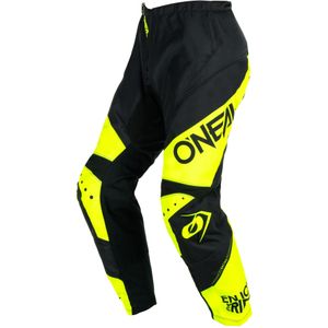 Crossbroek O'Neal Element Racewear Zwart-Neon Geel