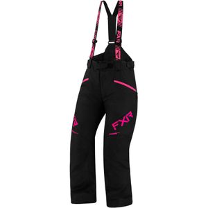 Sneeuwbroek Dames FXR Fresh Zwart-’Electric’ Roze