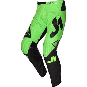 Crossbroek Just1 J-Flex Aria Fluo-Groen-Zwart