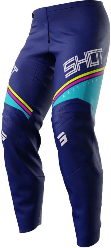 Shot - Draw Indy - Crossbroek - Zwart - 350Gr, Polyester 600 Deniers, Geventileerde Binnenvoering