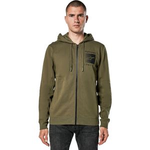 Hoodie Alpinestars Quest Legergroen