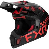 Crosshelm FXR Clutch Gladiator ‘Nuke’ Rood