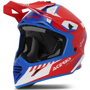 Crosshelm Acerbis X-Track Rood-Blauw