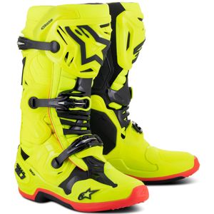 Alpinestars - Tech 10 - Off-road Laarzen - Zwart - Kunststof