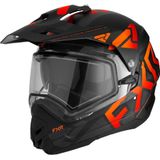 Crosshelm FXR Torque X Team Electric Shield Zwart-Oranje