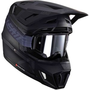 Crosshelm met Bril Leatt Kit Moto 7.5 V24 Stealth