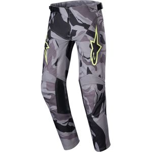 Crossbroek Kinderen Alpinestars Racer Tactic Grijs-Camo-Magnet