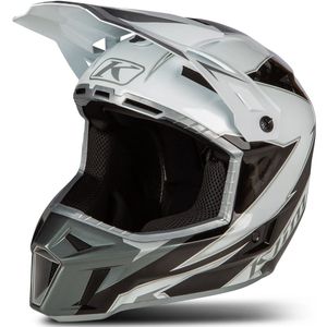 Crosshelm Klim F3 Carbon Lightning Wit