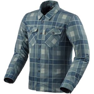 Motorshirt Rev'It! Bison 2 H2O Donker Marineblauw