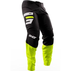 Crossbroek Shot Reflex Neon Geel