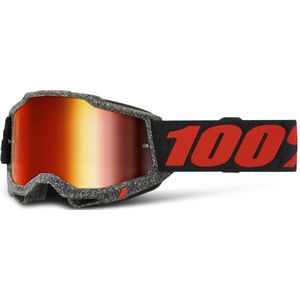Crossbril 100% Accuri 2 Huaraki-Rode Gespiegelde Lens