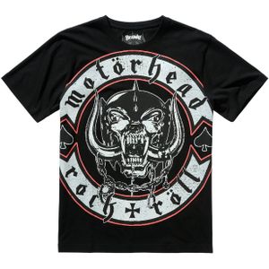 T-shirt Brandit Motörhead Rock Röll Zwart