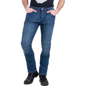 Motorjeans Course Jones Motorcycle Straight/Regular Fit Donkerblauw