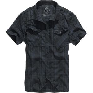 Shirt Brandit Roadstar Zwart-Blauw