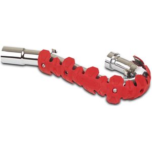 Armadillo - Hoofdleiding Beschermer - Roestvrij Staal/Elastomeer - 22 cm