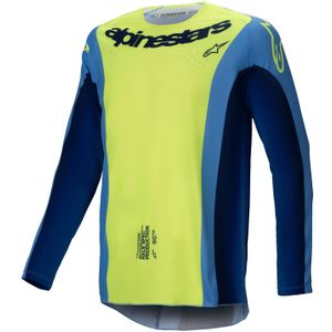 Crosstrui Alpinestars Techstar Melt Fluo Geel-Blauw