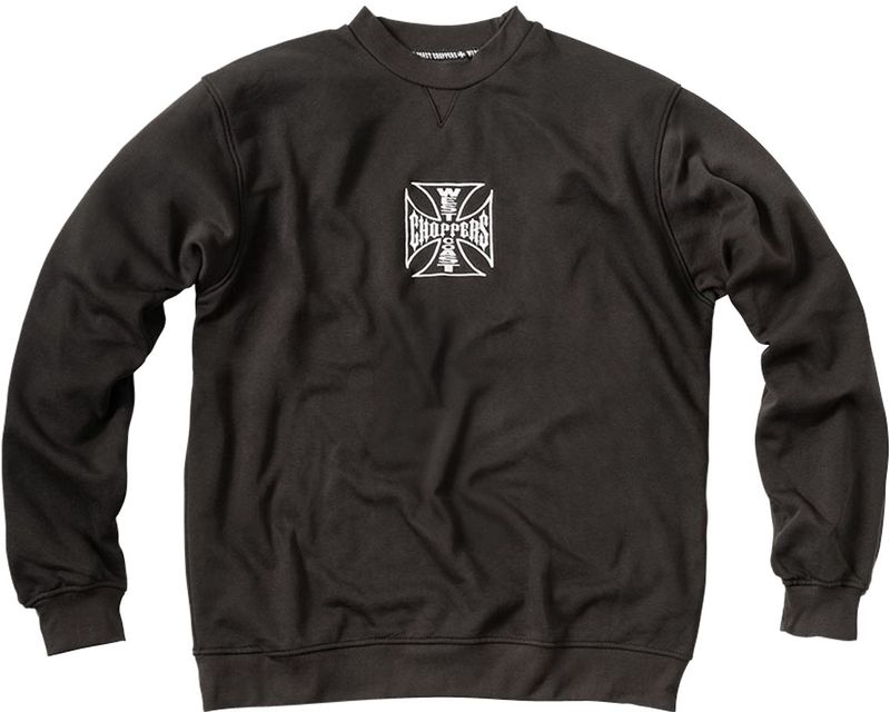Sweatshirt West Coast Choppers Parts Zwart