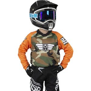 Gepersonaliseerde Crosstrui Kinderen 24MX WOOD CAMO