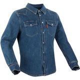 Motorshirt Segura Terence Blauw