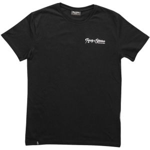 T-Shirt Rusty Stitches #110 Zwart (Klassiek Logo)