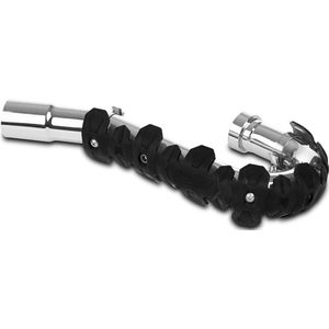 Armadillo - Hoofdleiding Beschermer - Roestvrij Staal - Siliconen - 22 cm