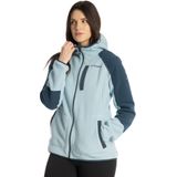 Fleecejas Dames Klim Darby Canyon Fleece Donkerblauw-Lichtblauw