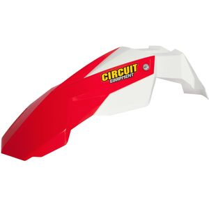 Voorspatbord Circuit Stealth Rood Neon-Wit
