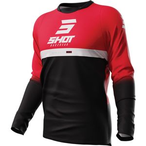 Shot - Reflex T-shirt - Zwart - Katoen - Lange Mouwen