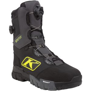 Sneeuwscooterlaarzen KLIM Adrenaline Pro S Gtx Boa Asphalt-Hi-Vis