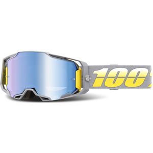 Crossbril 100% Armega Complex Spiegel Blauw Lens