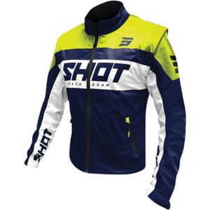 Endurojas Shot Lite 3.0 Marineblauw-Neon Geel