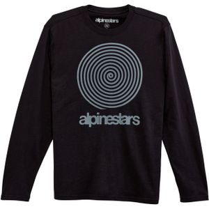 T-shirt Alpinestars Spiral LS Zwart