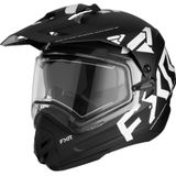 Crosshelm FXR Torque X Team Electric Shield Zwart-Wit