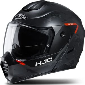 Adventure Helm HJC C80 Bult MC7SF Zwart-Oranje