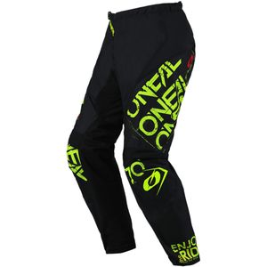 Crossbroek O'Neal Element Statisch Zwart-Neon Geel