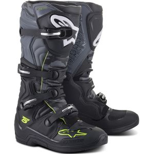 Crosslaarzen Alpinestars Tech 5 Zwart-Grijs-Geel