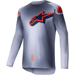 Crosstrui Alpinestars Supertech Lipan Grijs-Neon Oranje