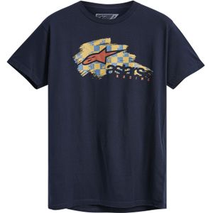 T-shirt Alpinestars Torqued Marineblauw