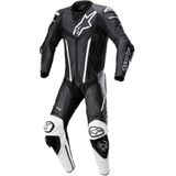 Leren Motorpak Alpinestars Fusion Zwart-Wit