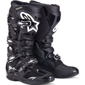 Alpinestars - Tech 7 - Crosslaarzen - Zwart - TPU en Metaal